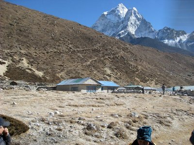 Khumbu Sherpa village trekking picture